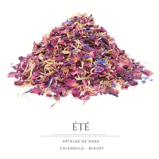 Eté - Confettis Fleurs Séchées Mariage