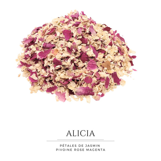 Alicia - Confettis Fleurs Séchées Mariage