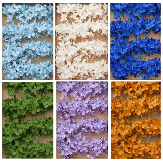 Brins d'Hortensia Stabilisé Blanc – Décoration Mariage
