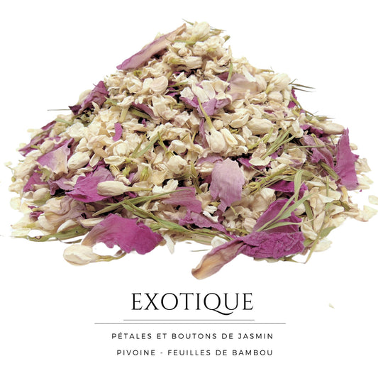 Exotique - Confettis Fleurs Séchées Mariage