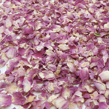 Pureté Rose Damas - Pétales de roses