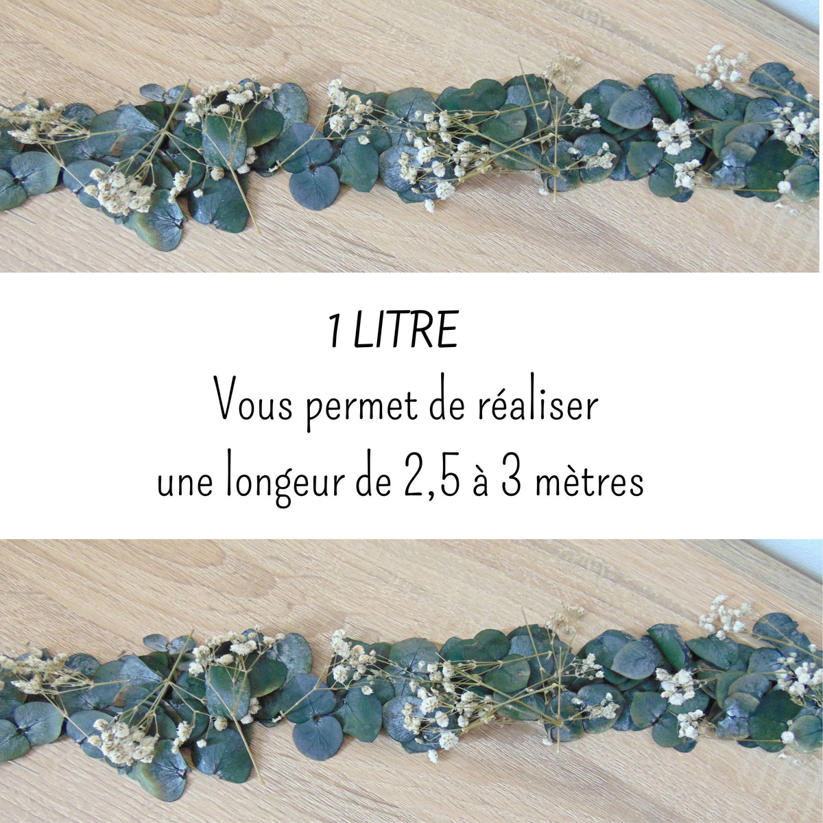 Eucalyptus Gypsophile- Décoration de Table Mariage