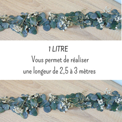 Eucalyptus Gypsophile- Décoration de Table Mariage