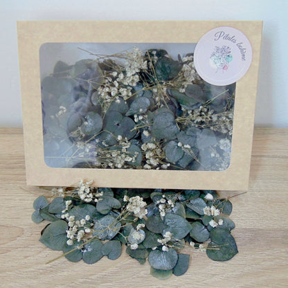 Eucalyptus Gypsophile- Décoration de Table Mariage