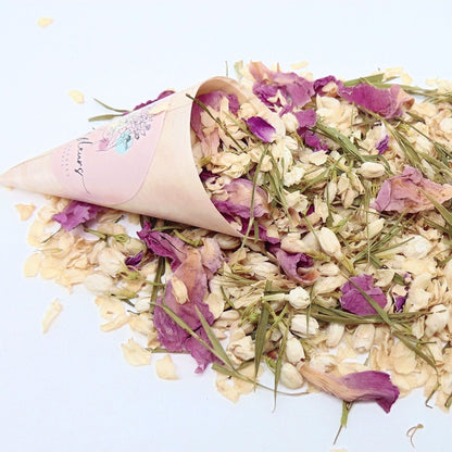 Exotique - Confettis Fleurs Séchées Mariage