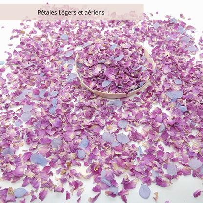 Blush - Confettis Fleurs Séchées Mariage