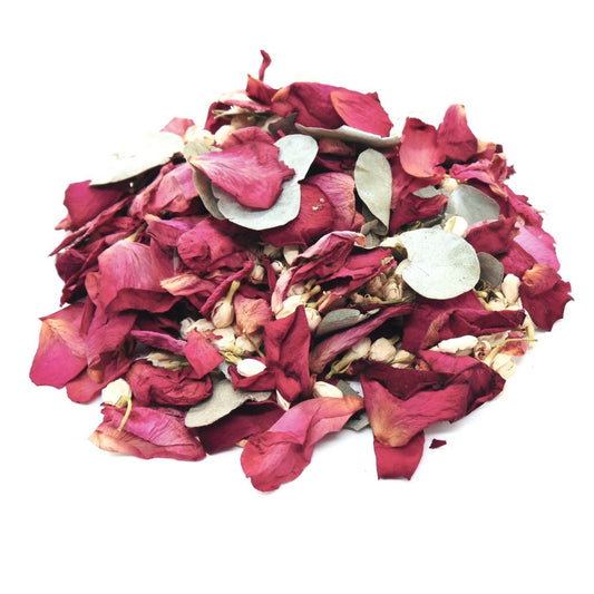 Garance - Pétales de roses rouge Jasmin Eucalyptus