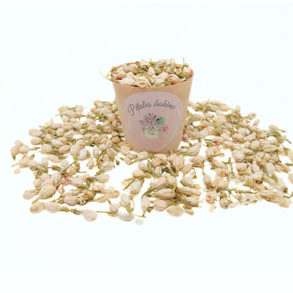 Pureté Boutons de Jasmin - Confettis Fleurs Séchées Mariage