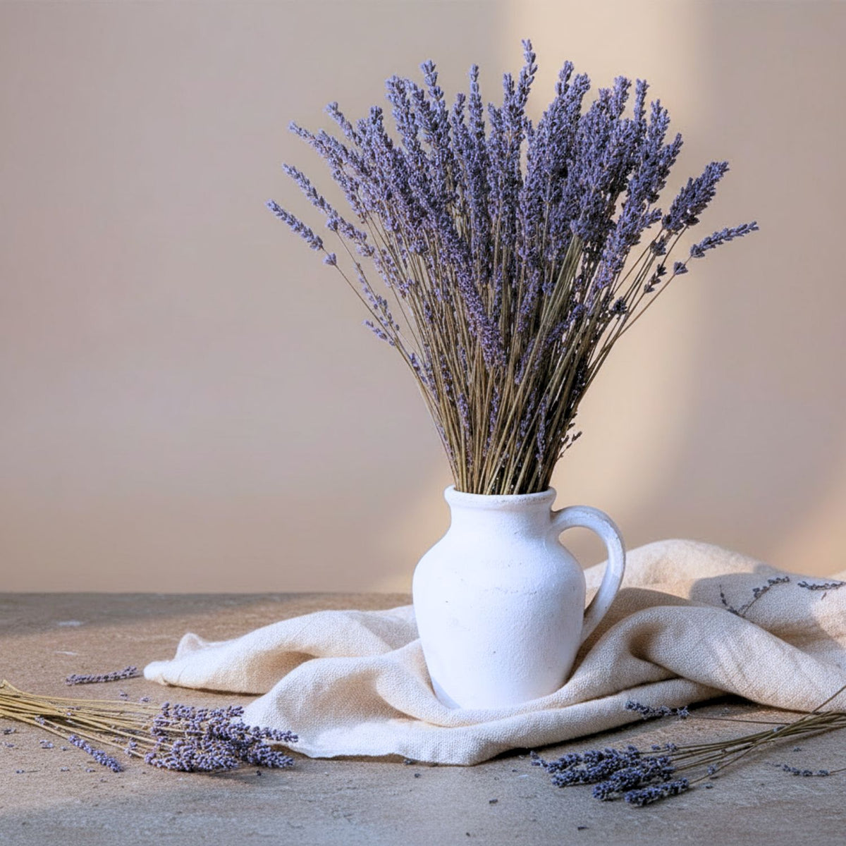 Bouquet de Lavande Stabilisée Bleue – Décoration Mariage Provence