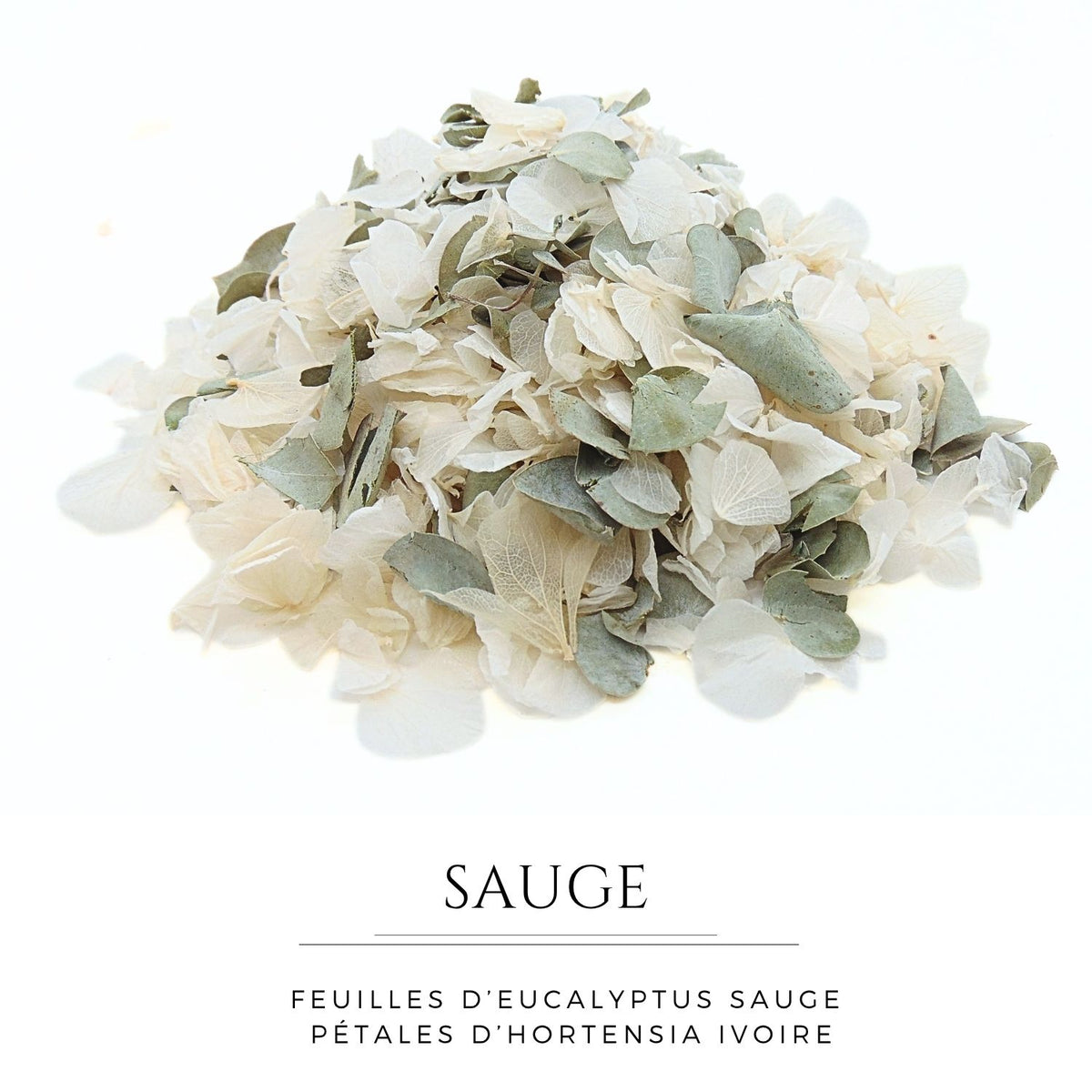 Sauge - Confettis de Fleurs Séchées Mariage