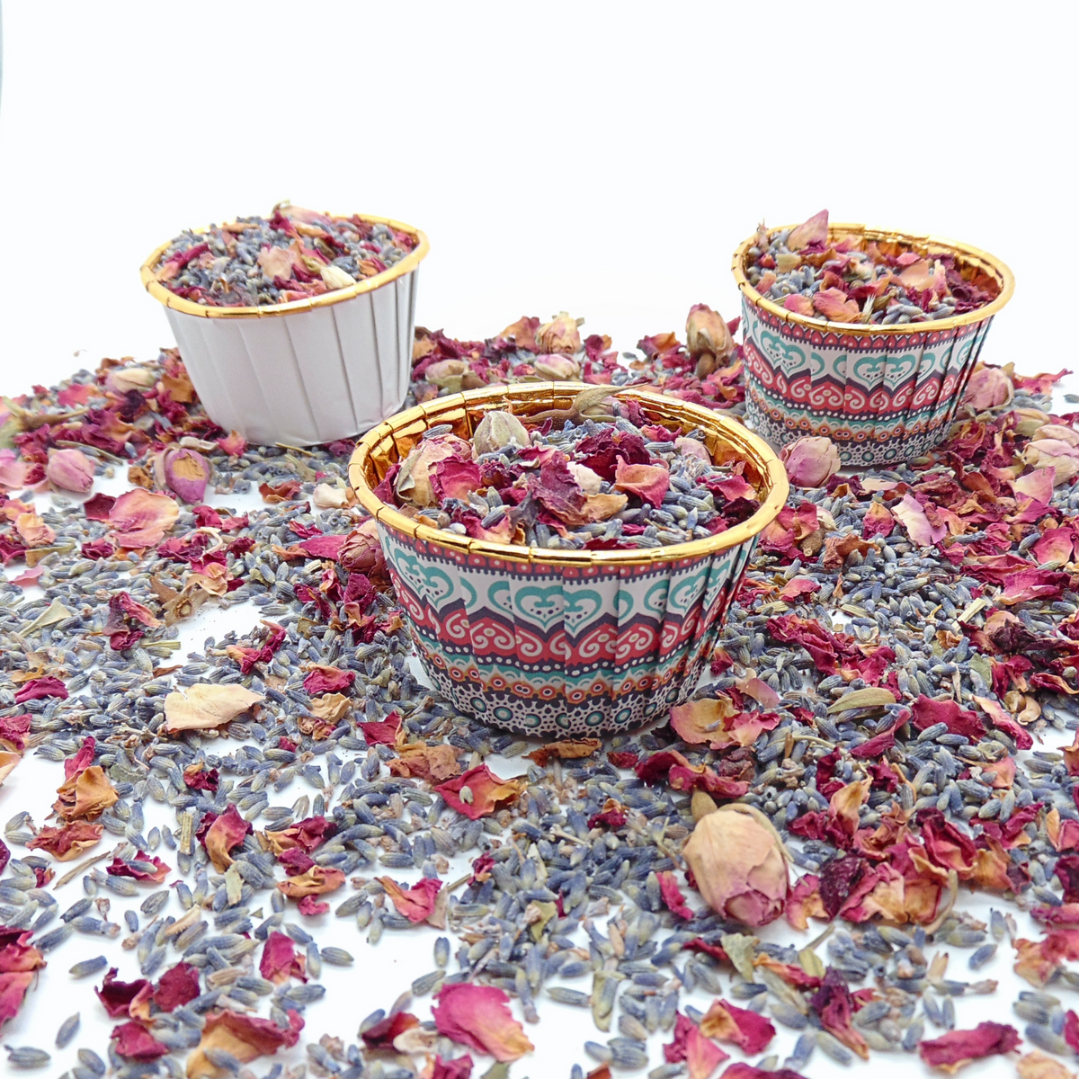 Confettis Fleurs séchées avec Pot